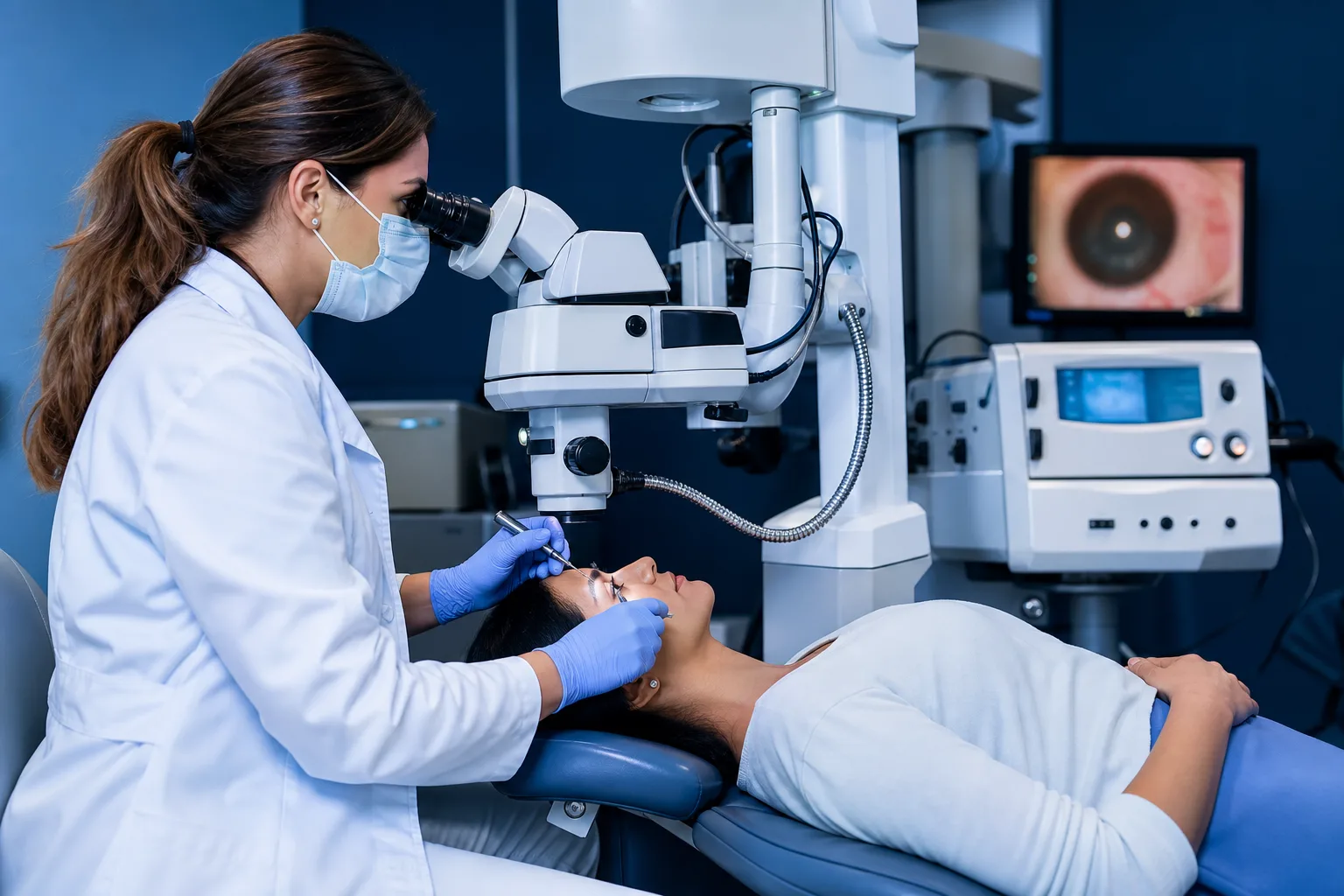 Láser diodo transescleral continuo y micropulsado