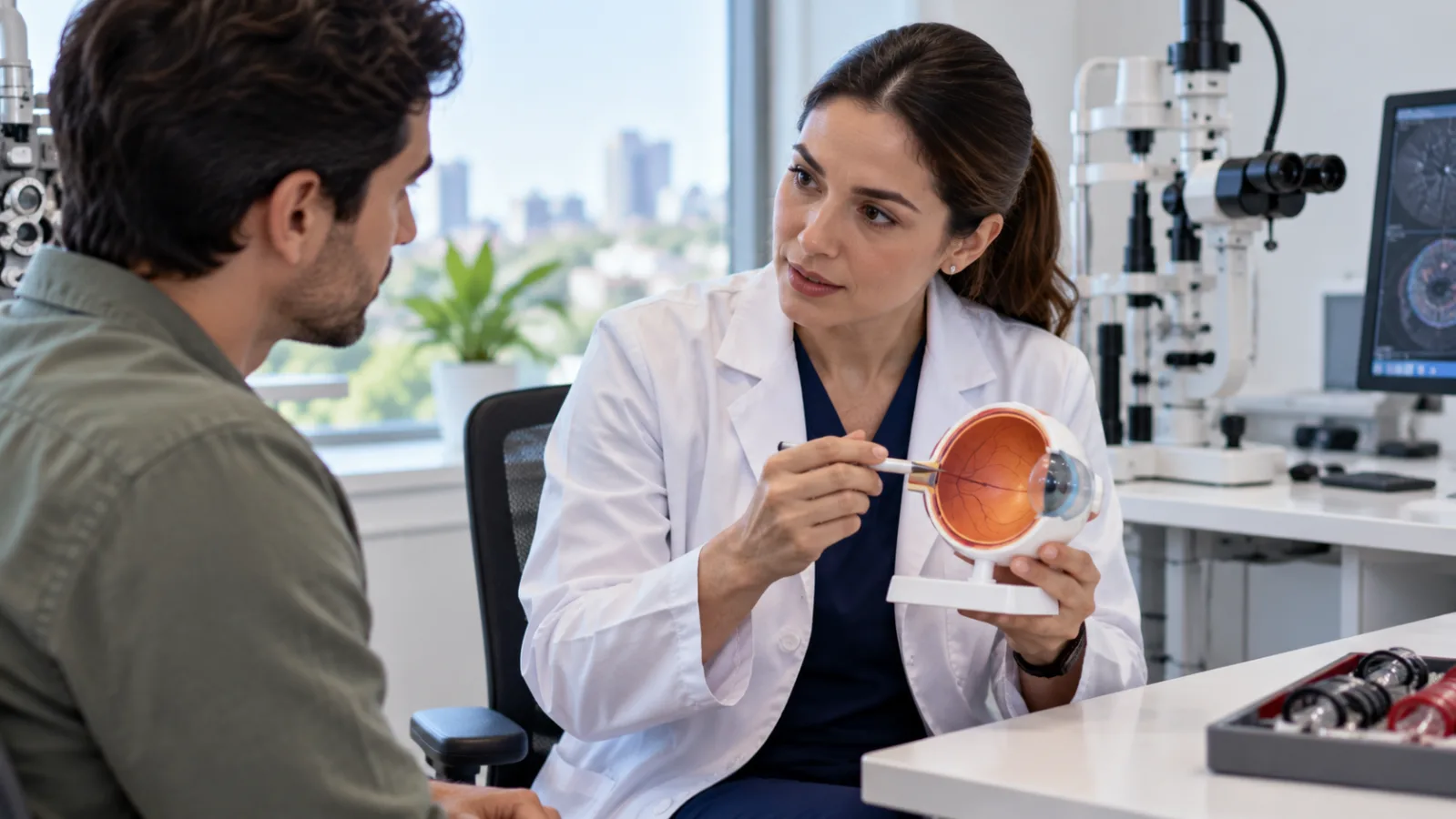 ¿Qué especialista trata las infecciones oculares?